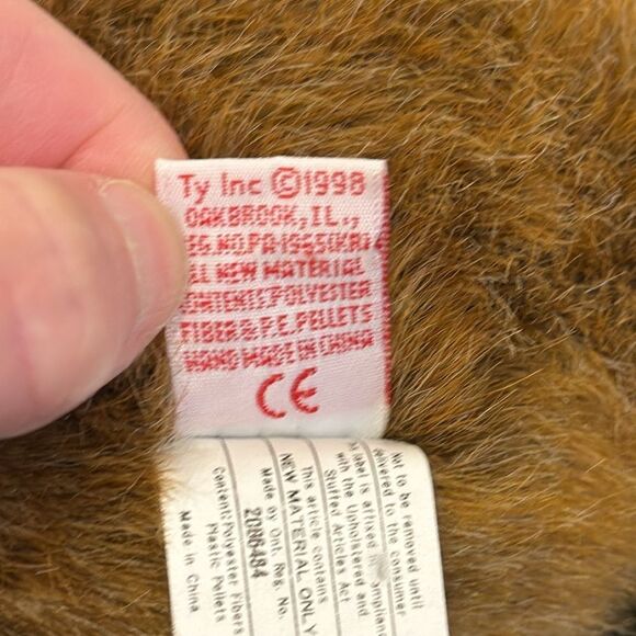 TY Beanie Buddies Collection 1998 STRETCH The Ostrich 16" - With Tag - Picture 9 of 10